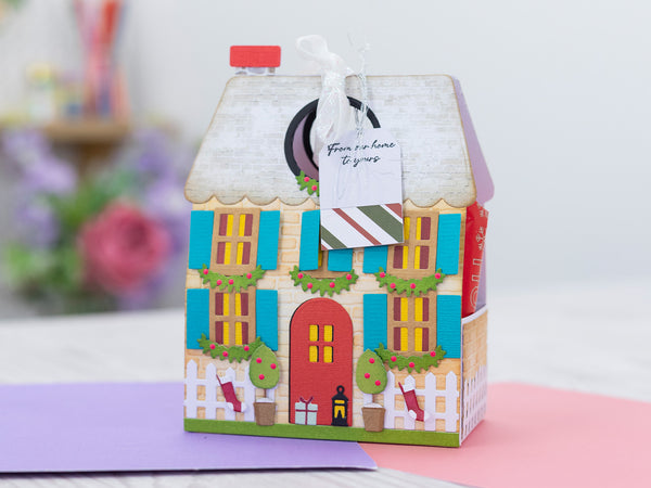 Seasonal House Stamp & Metal Die Set