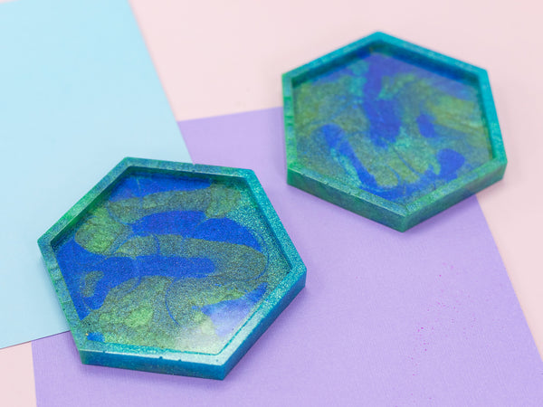 Aqua Shimmer Illusion Powders 4pc