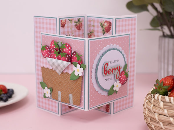 Berry Bliss - Berry Basket Stencil & Metal Die Set