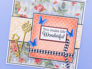 Tales of Wonderland - Paper Pad 12" x 12"