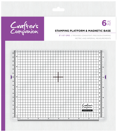 Crafter's Companion 8x8 Stamping Platform and Magnetic Base