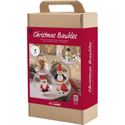 Creativ Craft Kit Christmas Baubles, Modelling, 1 pack