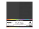 Arden Creative Studio Premium Cardstock Pitch Black 12