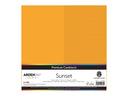 Arden Creative Studio Premium Cardstock Sunset Orange 12