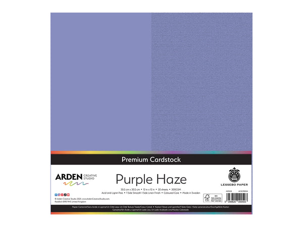 Arden Creative Studio Premium Cardstock Purple Haze 12