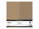 Arden Creative Studio Premium Cardstock Taupe Beige 12