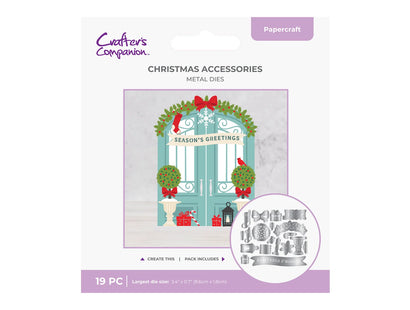 Crafter's Companion Metal Die Set Christmas Accessories