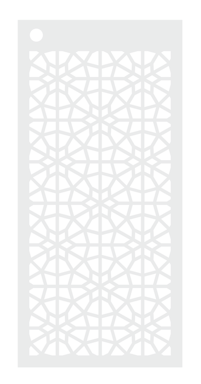 Arabian Nights 3.8 x 8 Stencils 3 pack - Ornamental Patterns