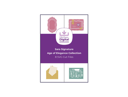 Sara Signature Age of Elegance Collection - SVG Cut Files