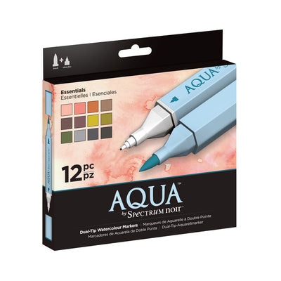Aqua by Spectrum Noir 12 Pen Set - Essentials