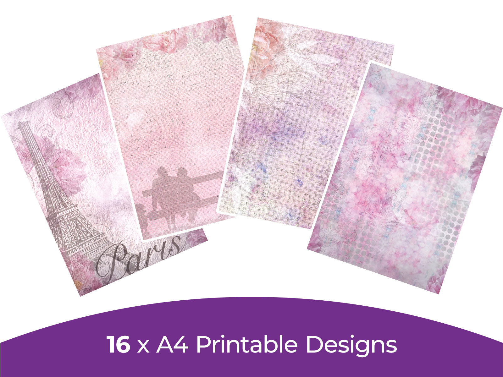 Paris Collection - Digital Paper Pad