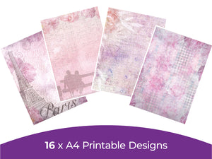 Paris Collection - Digital Paper Pad