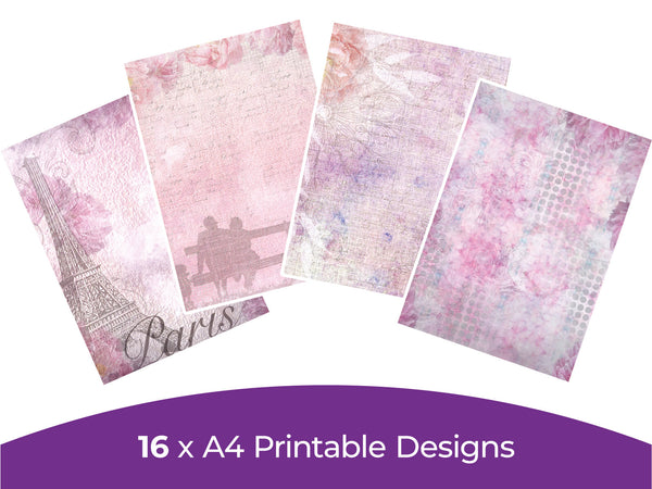 Paris Collection - Digital Paper Pad
