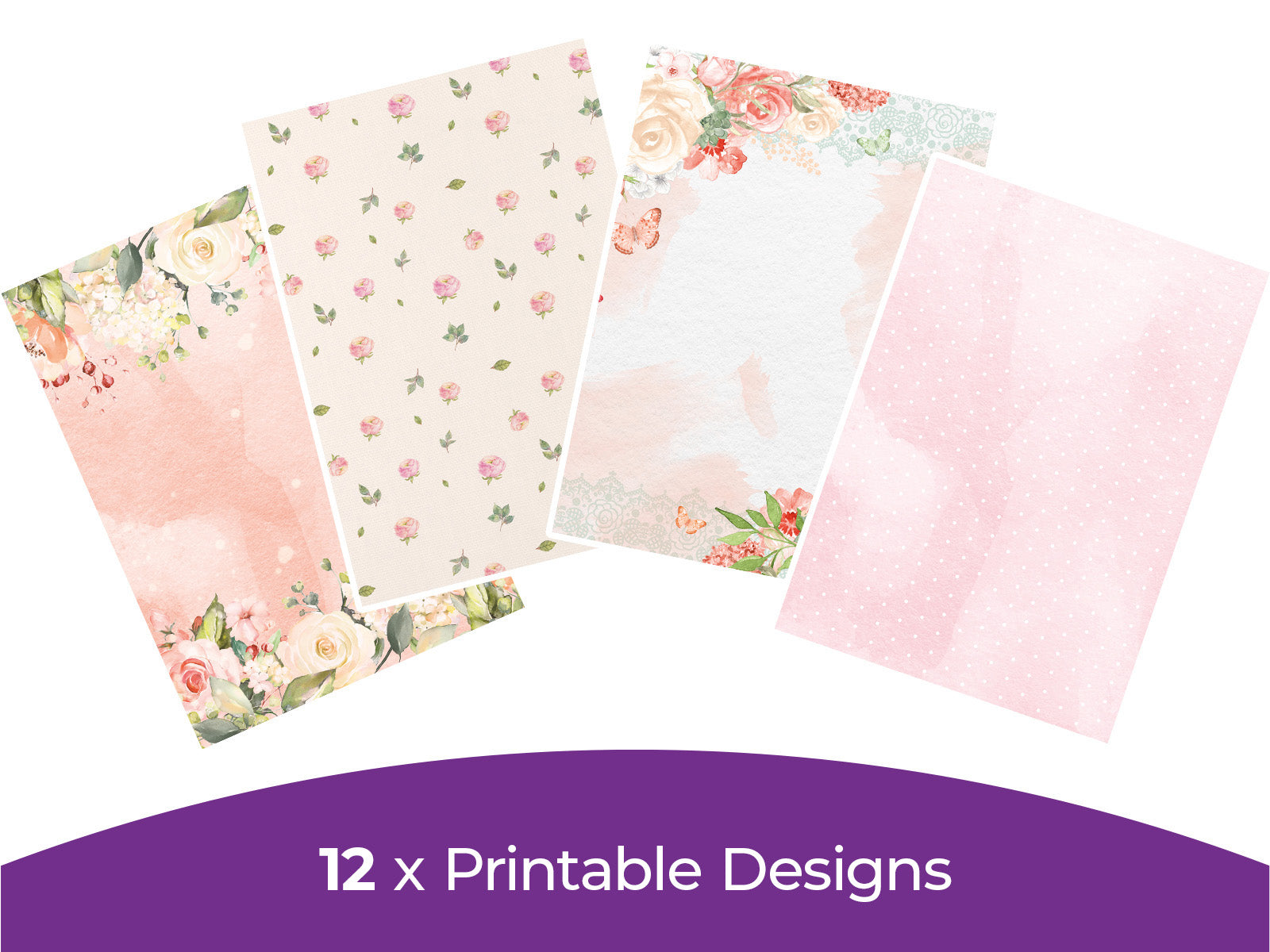 Sara Signature Caring Thoughts Collection - Digital Paper Pad