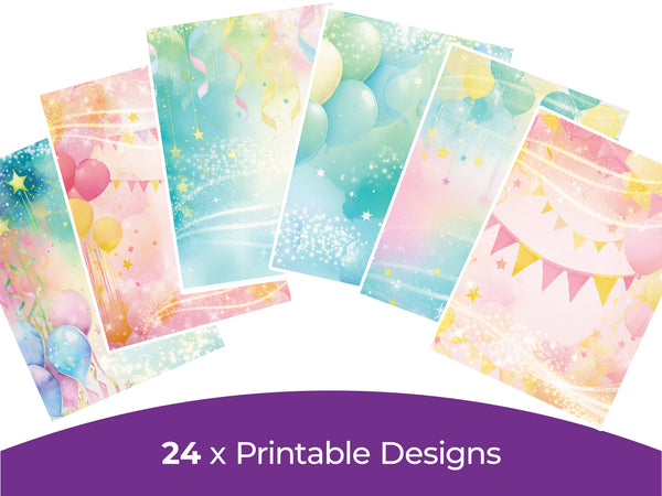 Birthday Celebrations Collection - Digital Paper Pad