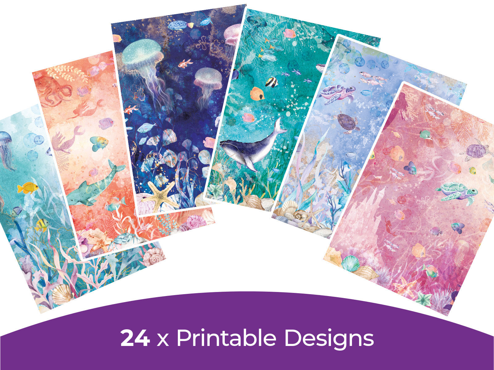 Enchanted Ocean Collection - Digital Paper Pad