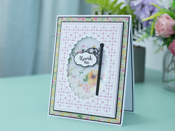Nature's Garden Summer Garden - Trellis Frame Metal Die Set