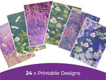 Sara Signature Dancing Dragonfly Collection - Digital Paper Pad