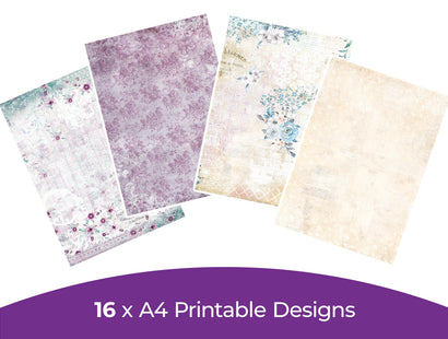 Vintage Lace Collection - Digital Paper Pad