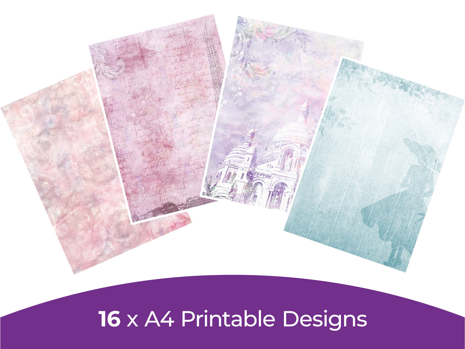 Paris Collection - Digital Paper Pad