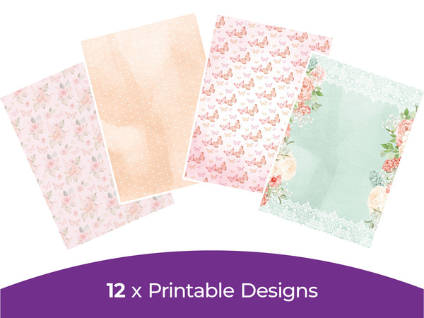 Sara Signature Caring Thoughts Collection - Digital Paper Pad