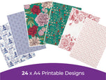 Chinoiserie Collection - Digital Paper Pad