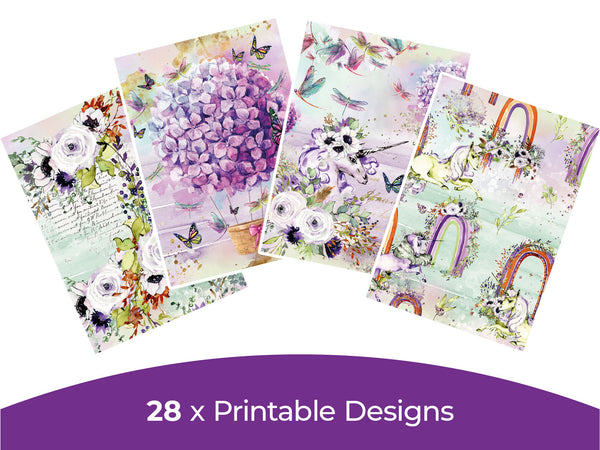 Sara Signature Enchanted Dreams Collection - Digital Paper Pad