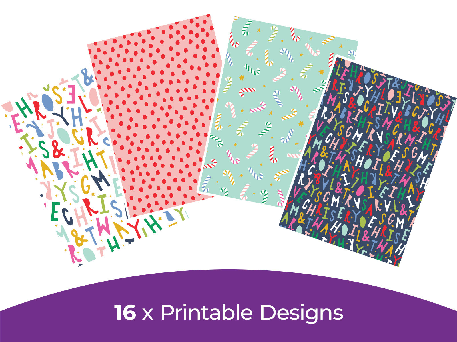 Violet Studios Love Xmas - Digital Paper Pad