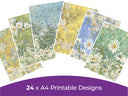 Daisies Collection - Digital Paper Pad