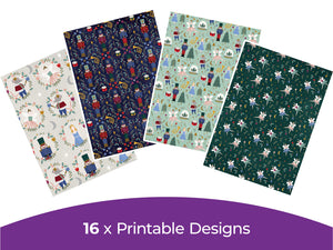 Violet Studios Nutcracker - Digital Paper Pad