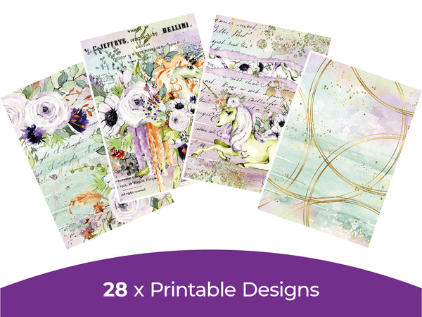 Sara Signature Enchanted Dreams Collection - Digital Paper Pad