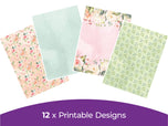 Sara Signature Caring Thoughts Collection - Digital Paper Pad