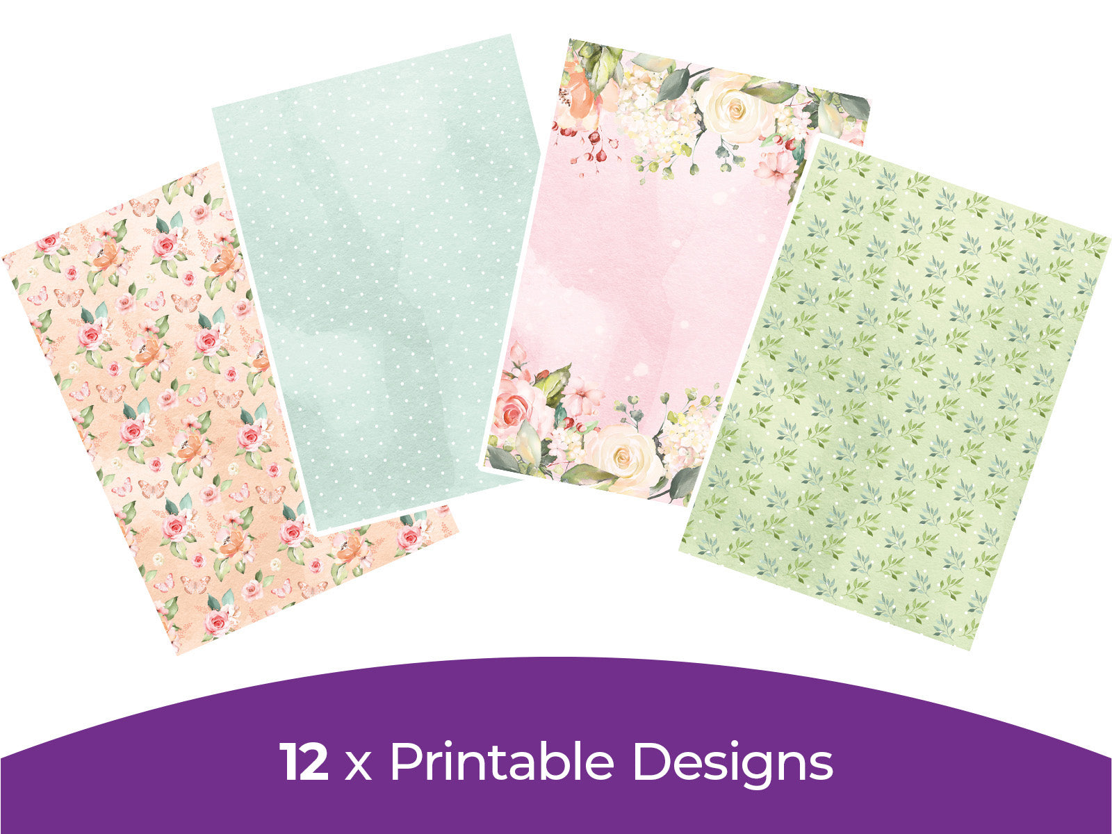 Sara Signature Caring Thoughts Collection - Digital Paper Pad