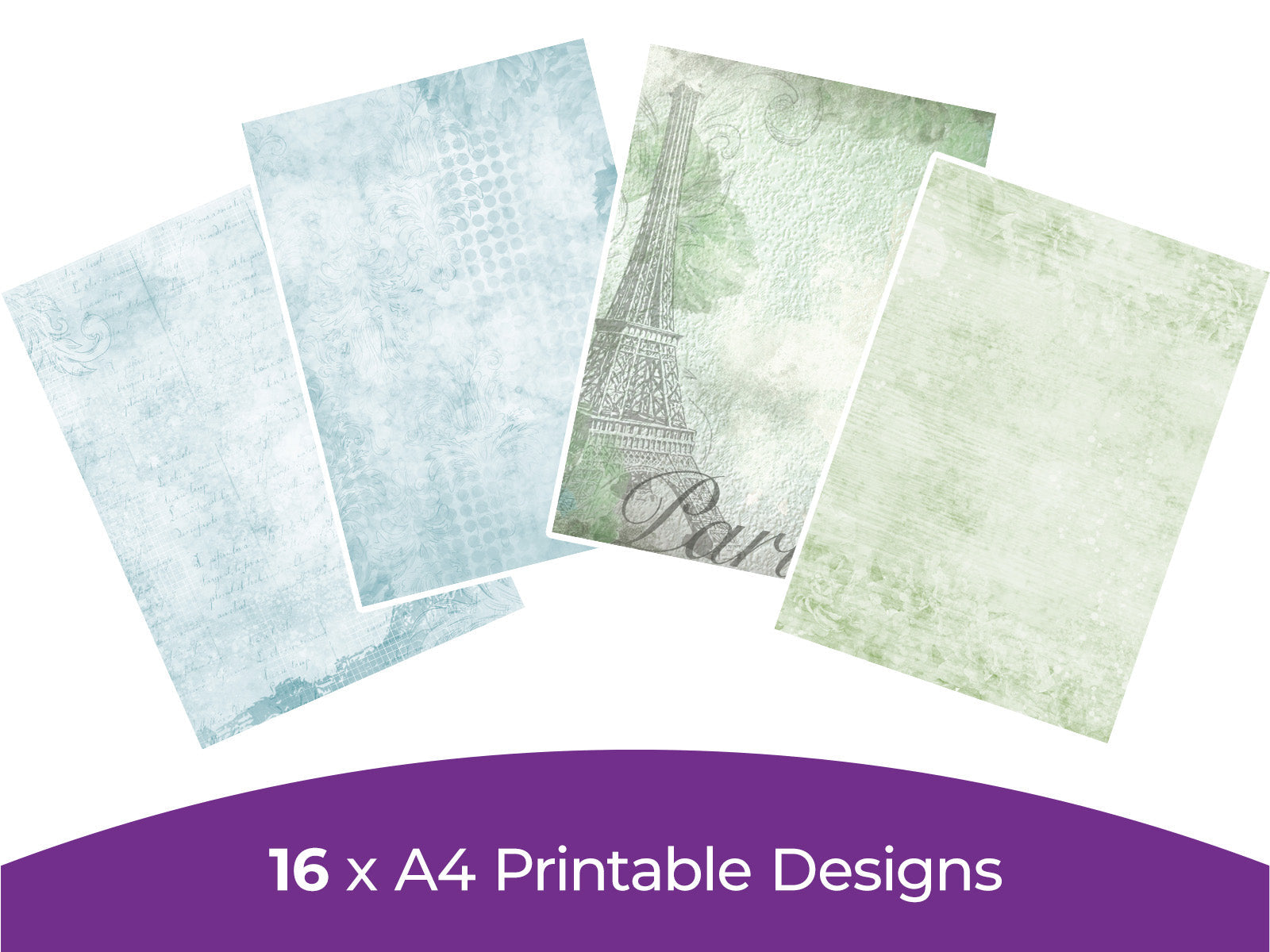 Paris Collection - Digital Paper Pad