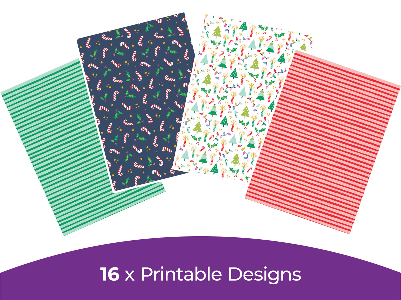 Violet Studios Love Xmas - Digital Paper Pad