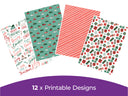 Violet Studios Home For Christmas - Digital Paper Pad