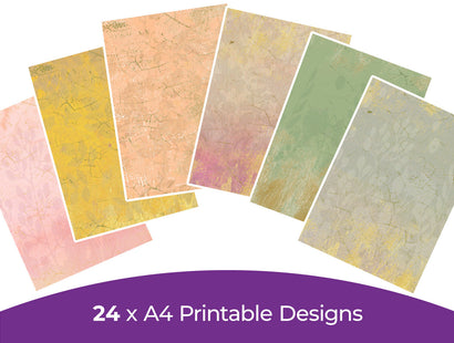 Floribunda Collection - Digital Paper Pad