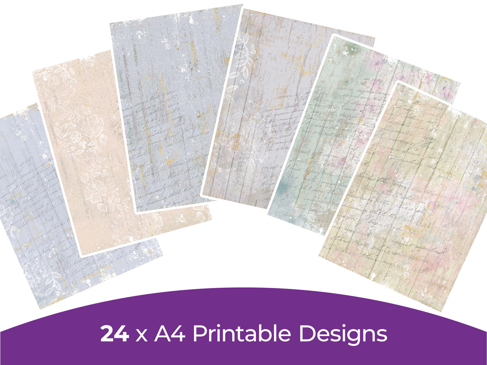 Summer Blooms Collection - Digital Paper Pad