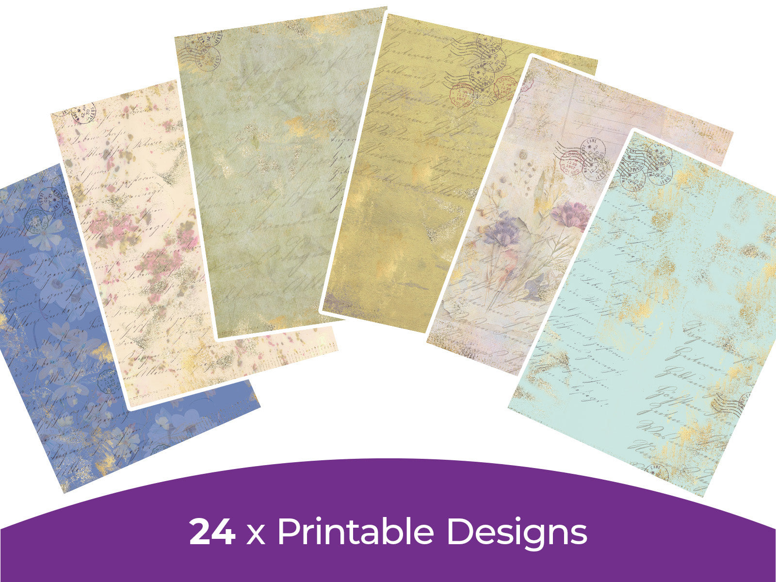 Nature's Garden Hydrangea Collection - Digital Paper Pad