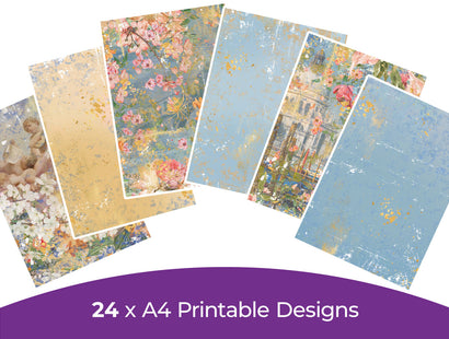 Venetian Grace Collection - Digital Paper Pad