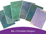 Sara Signature Dancing Dragonfly Collection - Digital Paper Pad