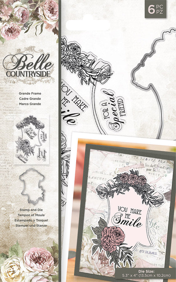 Belle Countryside - Stamp & Die Set - Grande Frame
