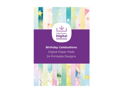 Birthday Celebrations Collection - Digital Paper Pad