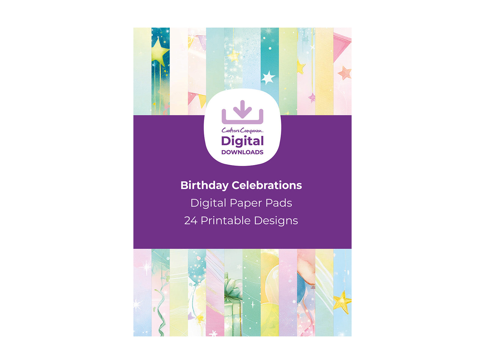 Birthday Celebrations Collection - Digital Paper Pad