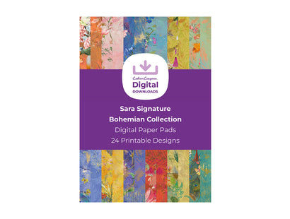 Sara Signature Bohemian Collection - Digital Paper Pad