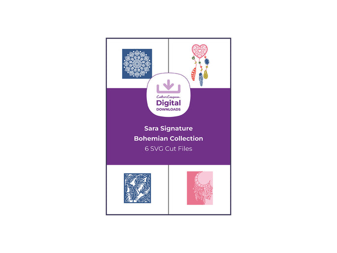 Sara Signature Bohemian Collection - SVG Cut Files