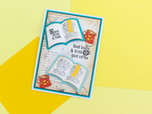 Crafters Companion Bookworm Collection Stamp & Die Set - Chapter One