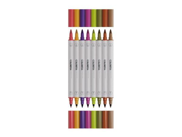 Colorista - Watercolour Marker - Botanic Accents 8pc