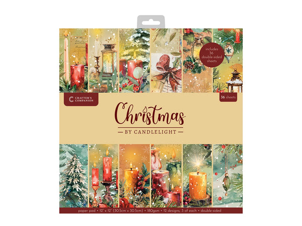 Christmas by Candlelight 12″ x 12″ Paper Pad
