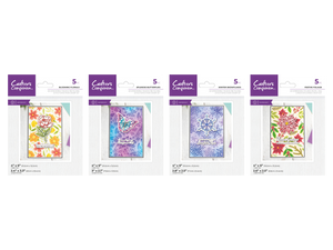 Crafter's Companion 3D Embossing Folder, Metal Die & Acrylic Stamps Collection